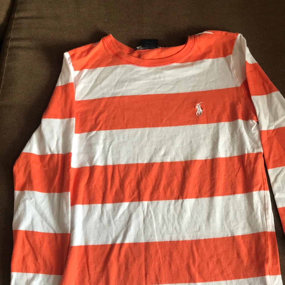 RL rugby stripe shirt